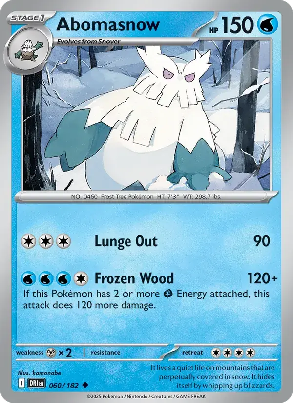 Abomasnow - 060/244 - Destined Rivals