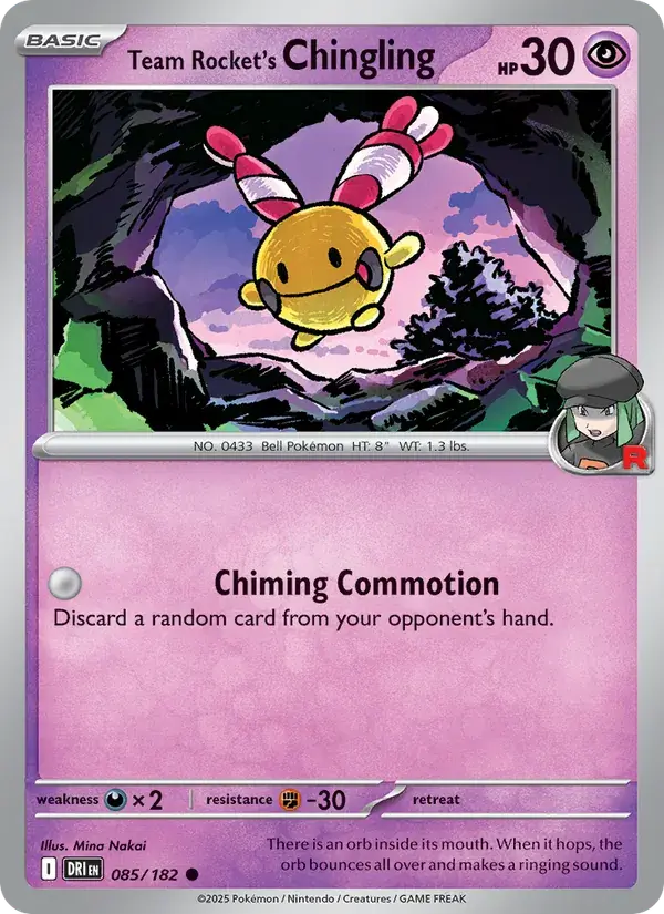 Team Rocket's Chingling - 085/244 - Destined Rivals
