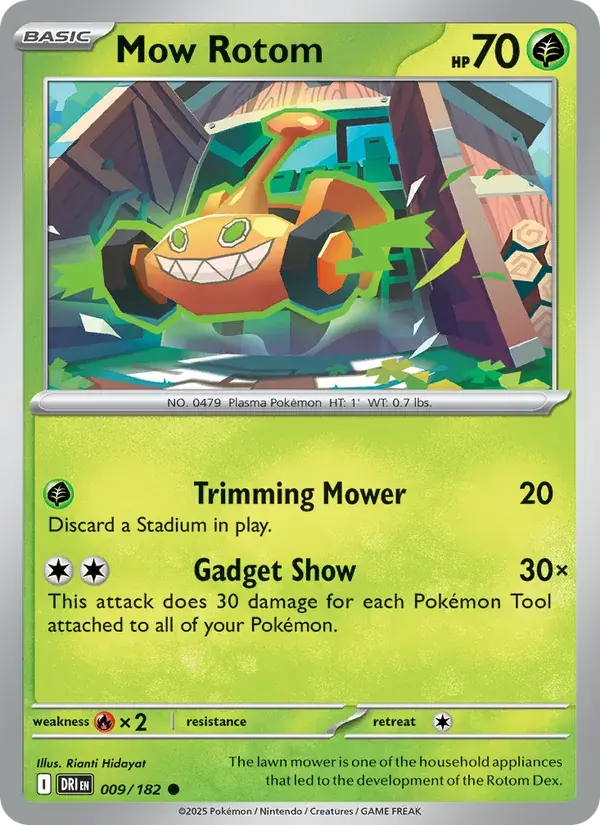 Mow Rotom - 009/244 - Destined Rivals