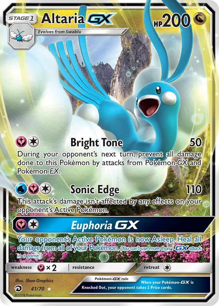Altaria GX - 41/78 - Majesté Des Dragons
