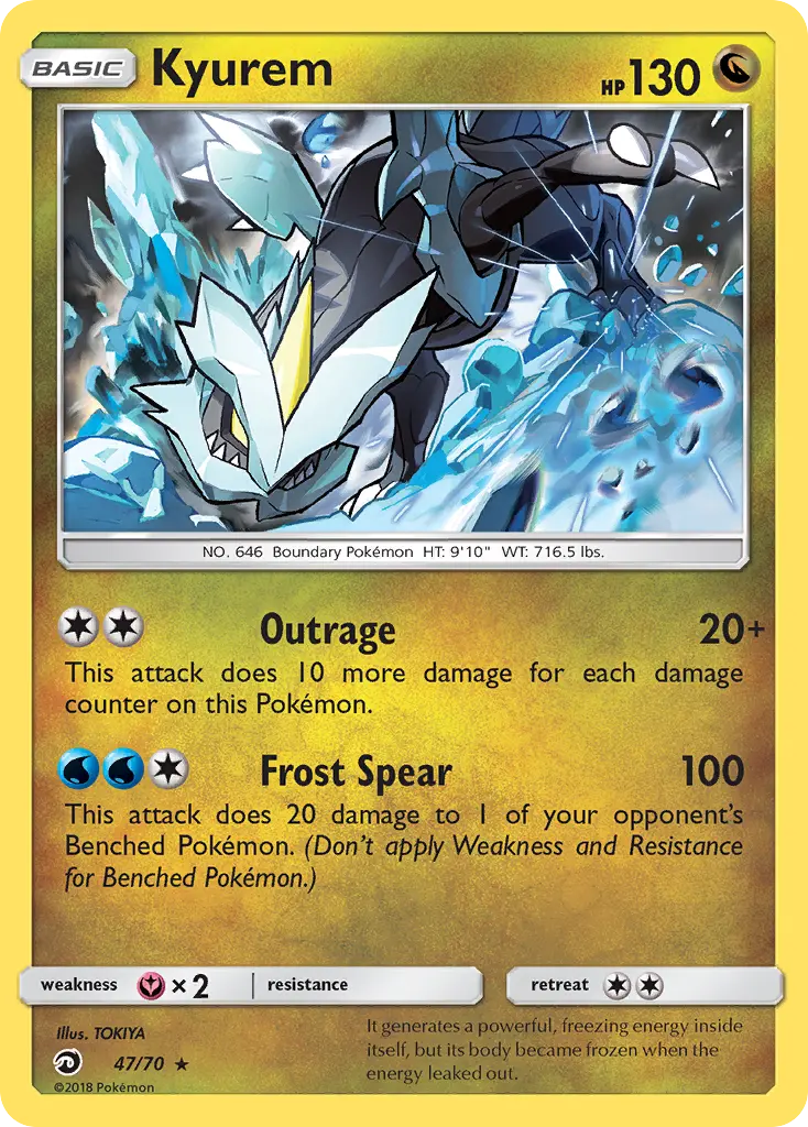 Kyurem - 47/78 - Majesté Des Dragons