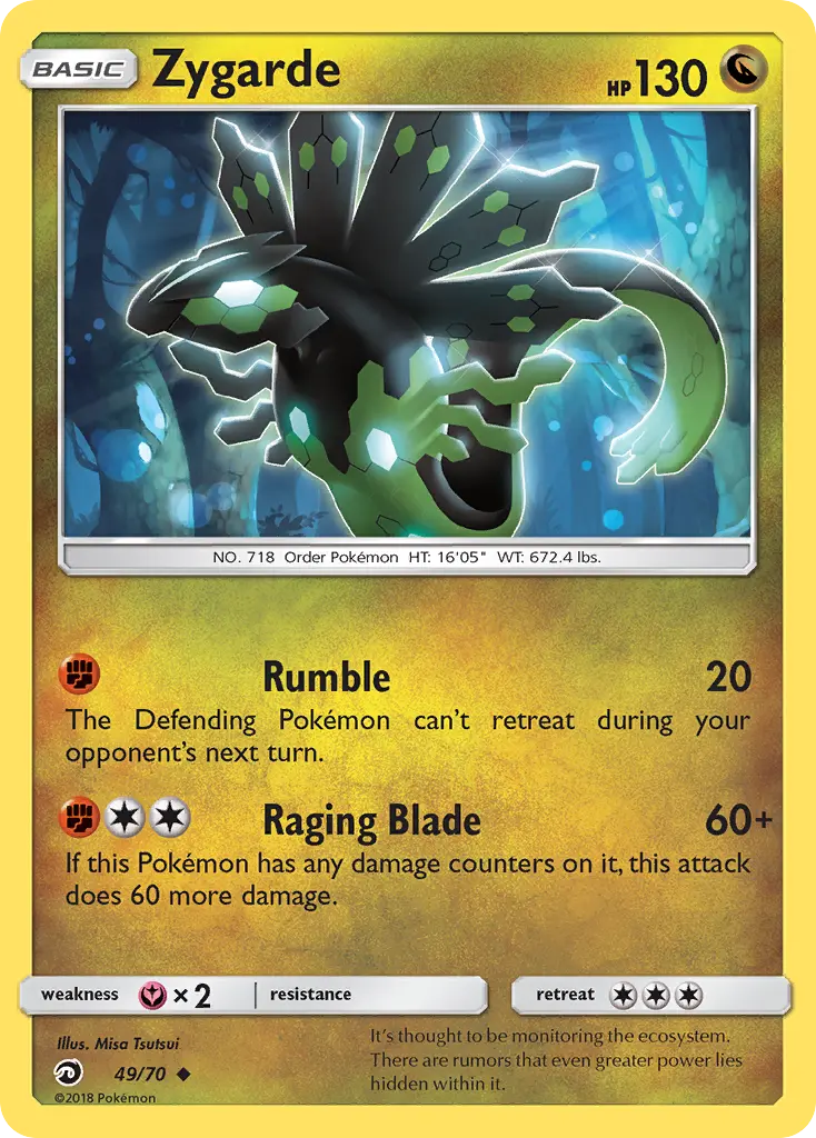 Zygarde - 49/78 - Majesté Des Dragons