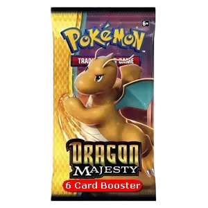 Dragon Majesty Booster (6 Cards)