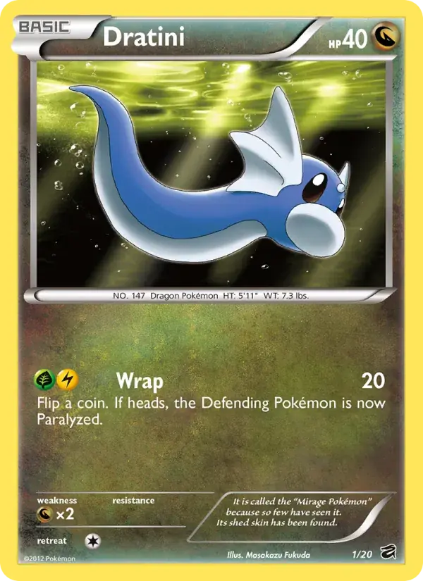 Dratini - 1/21 - Dragon Vault