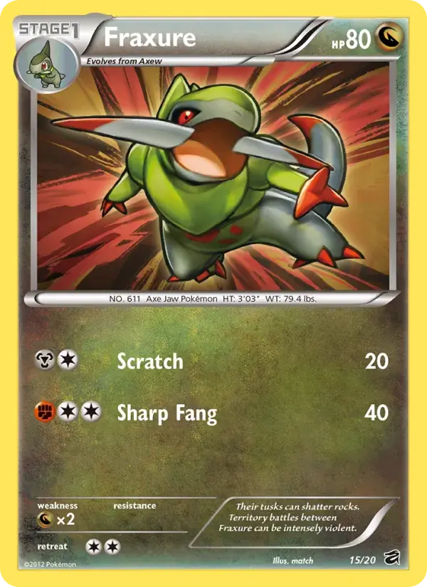 Fraxure - 15/21 - Dragon Vault