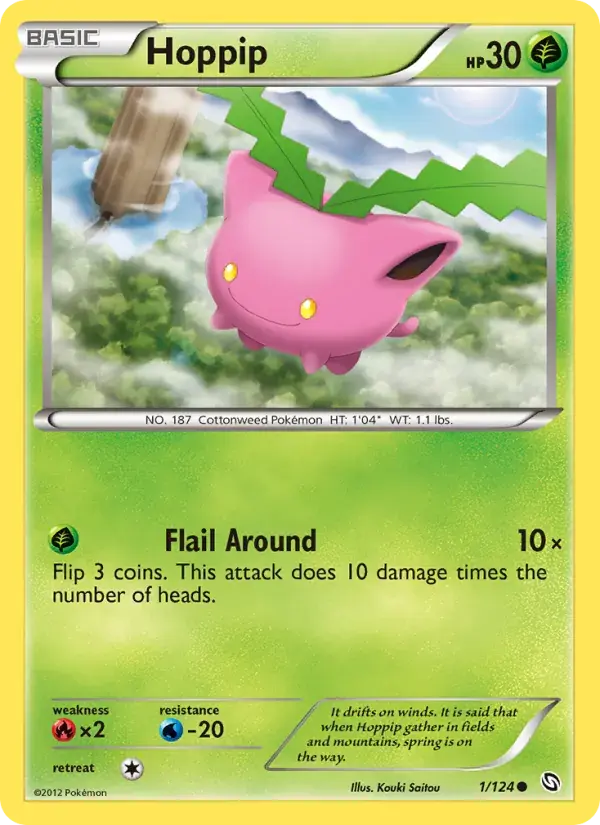 Hoppip - 1/128 - Dragons Exalted