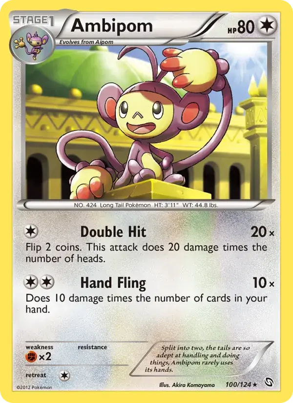 Ambipom - 100/128 - Dragons Exalted