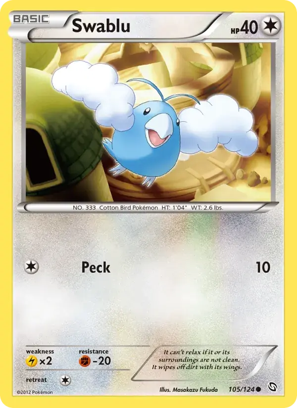 Swablu - 105/128 - Dragons Exalted