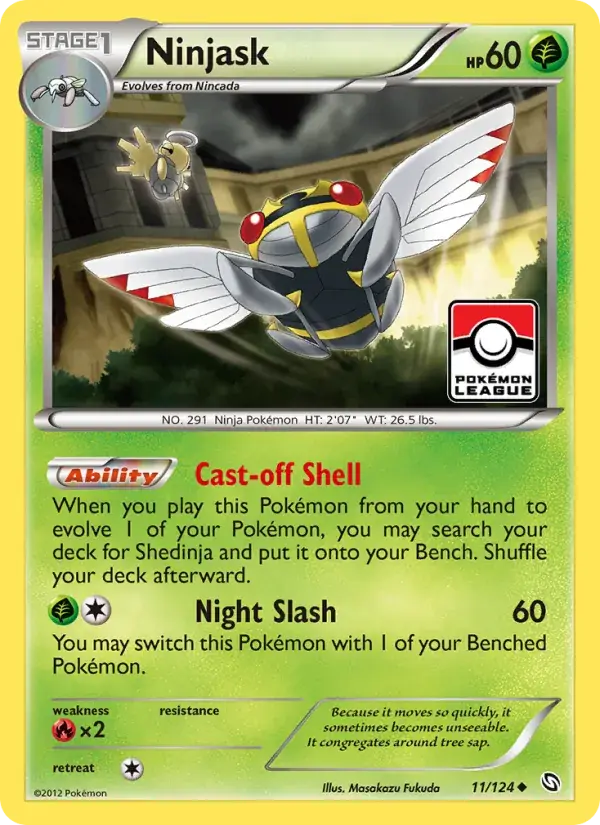 Ninjask - 11/128 - Dragons Exalted