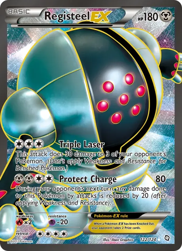 Registeel-EX - 122/128 - Dragons Exalted