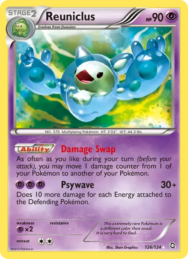Reuniclus - 126/128 - Dragons Exalted