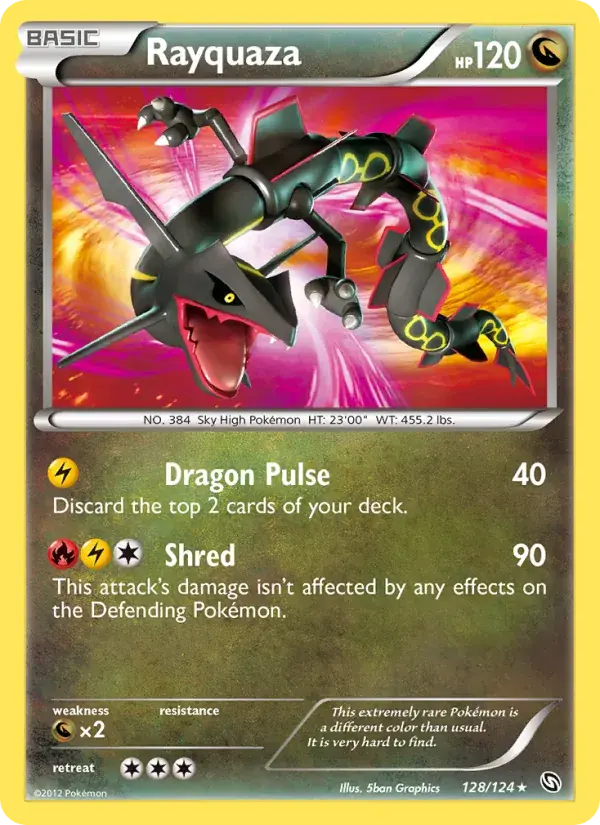 Rayquaza - 128/128 - Dragons Exalted
