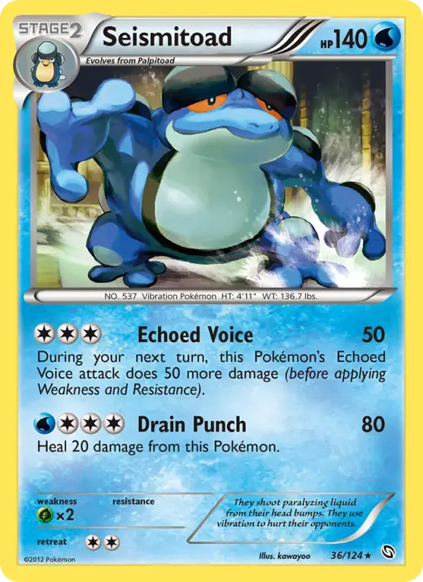 Seismitoad - 36/128 - Dragons Exalted