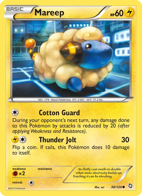Mareep - 38/128 - Dragons Exalted