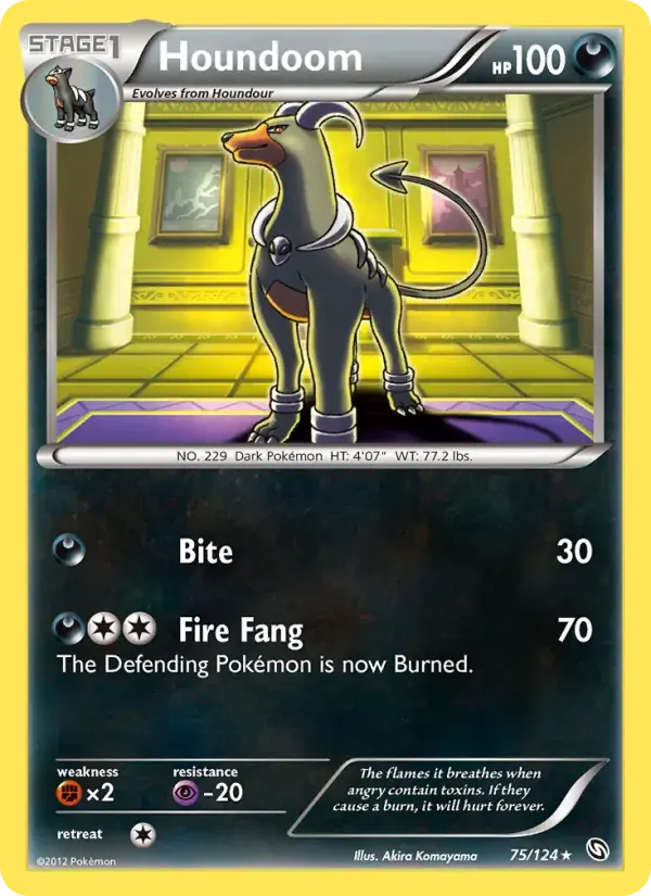 Houndoom - 75/128 - Dragons Exalted