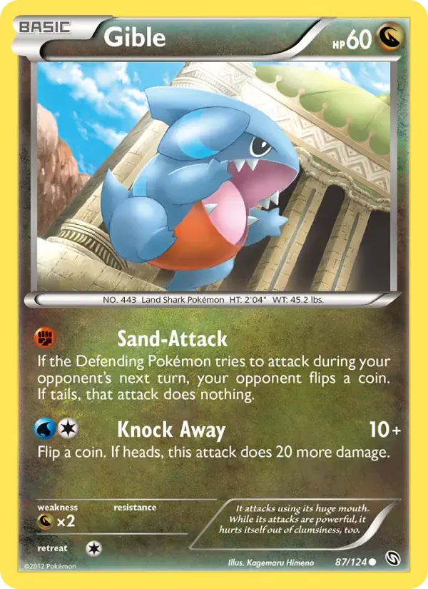 Gible - 87/128 - Dragons Exalted