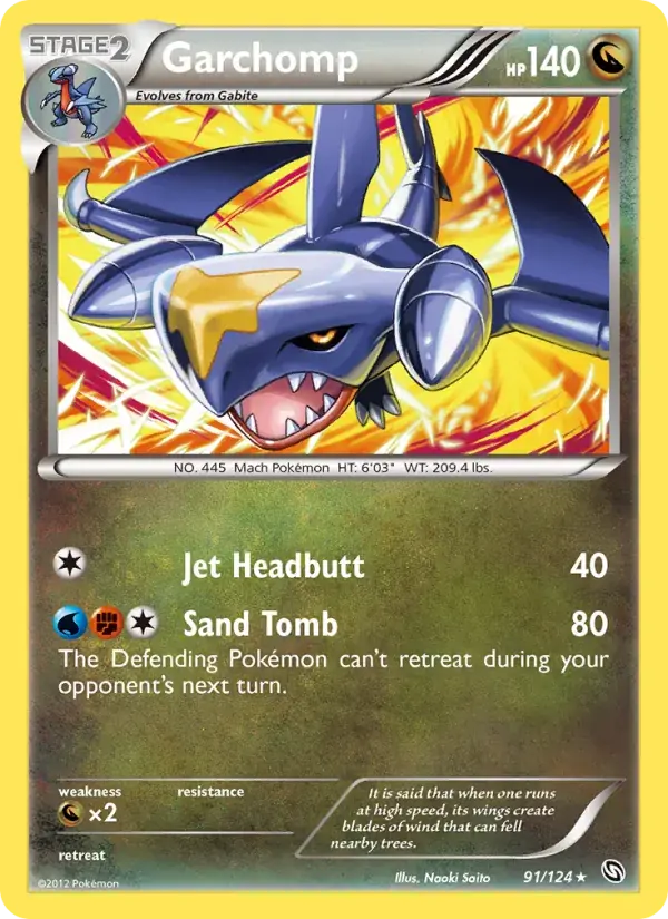 Garchomp - 91/128 - Dragons Exalted