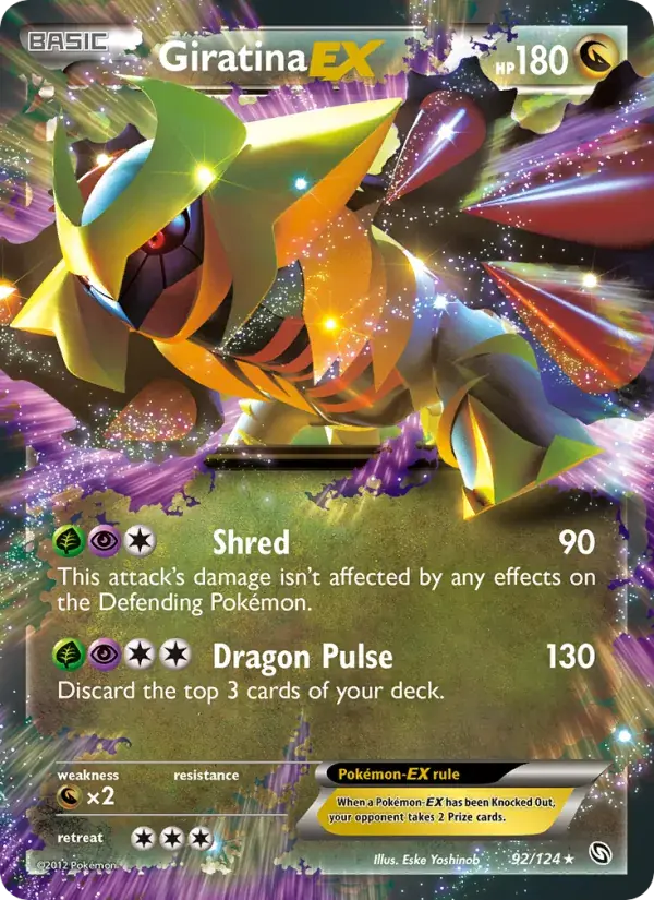 Giratina-EX - 92/128 - Dragons Exalted