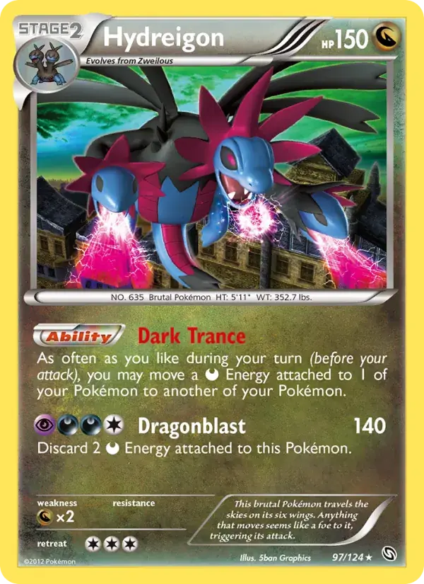Hydreigon - 97/128 - Dragons Exalted