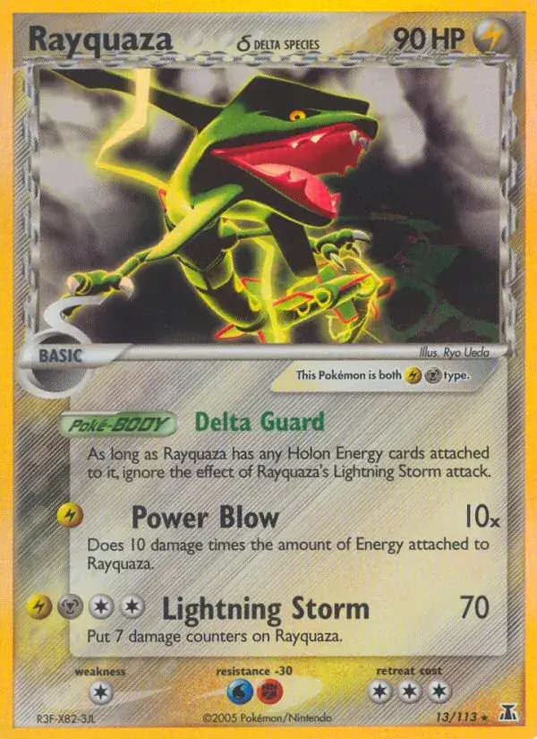 Rayquaza δ - 13/114 - Delta Species