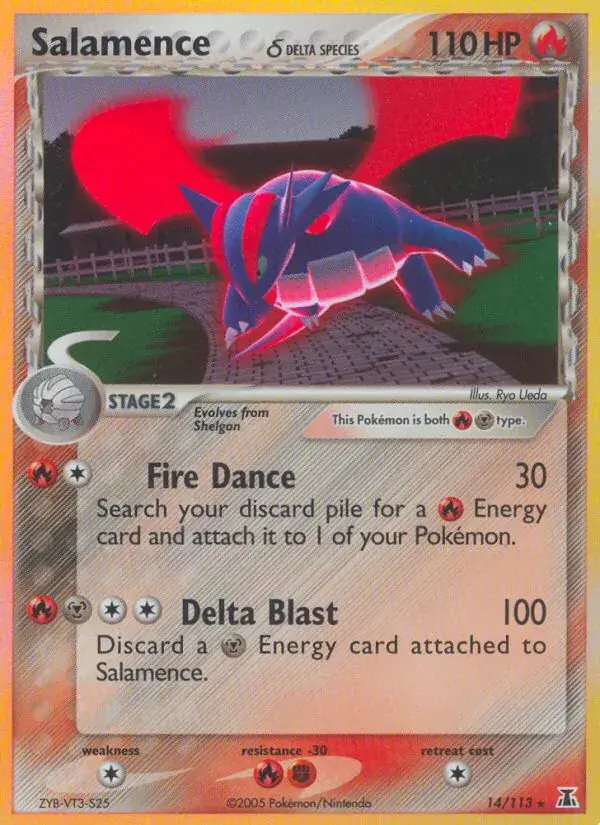 Salamence δ - 14/114 - Delta Species