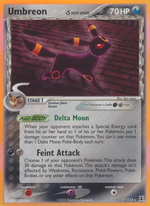 Umbreon δ - 17/114 - Delta Species
