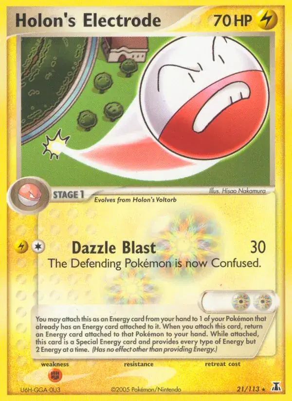 Holon's Electrode - 21/114 - Delta Species