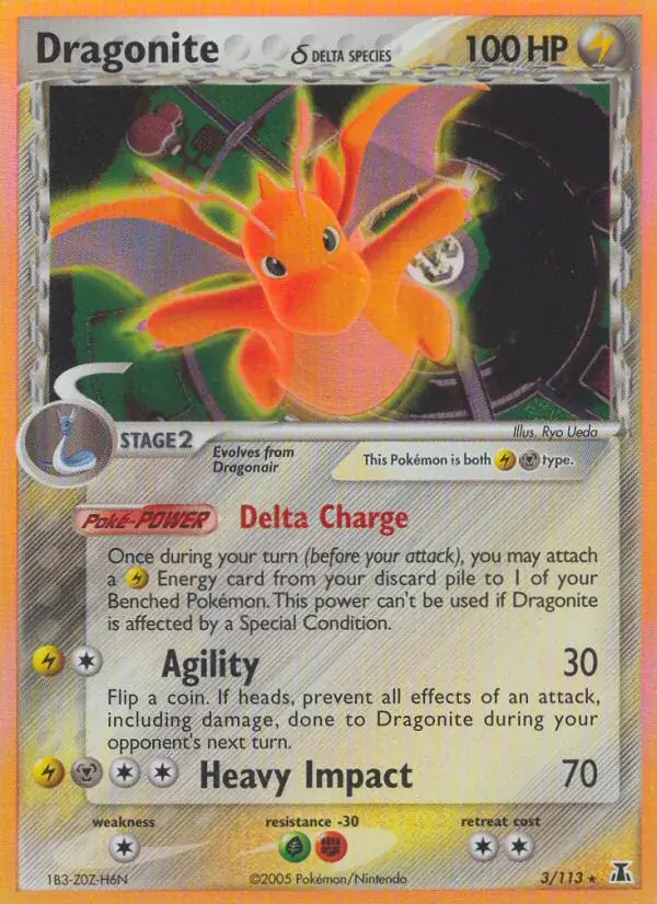 Dragonite δ - 3/114 - Delta Species
