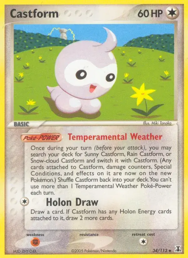 Castform - 34/114 - Delta Species