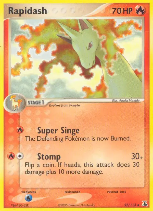 Rapidash - 52/114 - Delta Species
