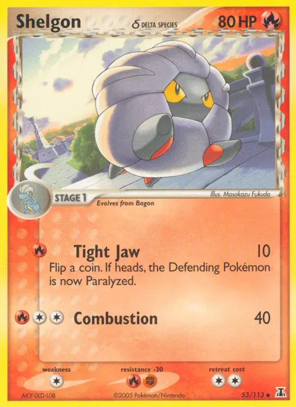 Shelgon δ - 53/114 - Delta Species
