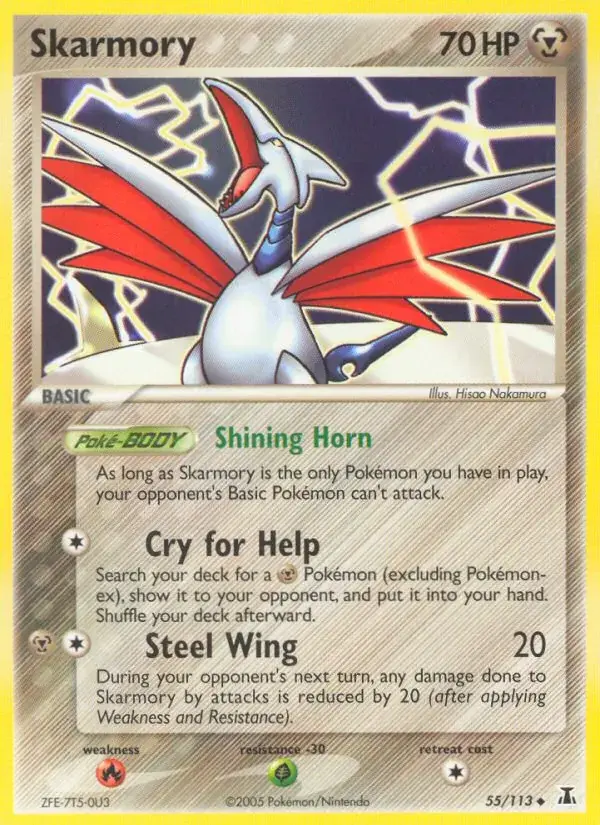 Skarmory - 55/114 - Delta Species