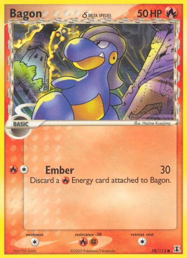 Bagon δ - 58/114 - Delta Species
