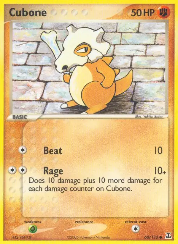 Cubone - 60/114 - Delta Species