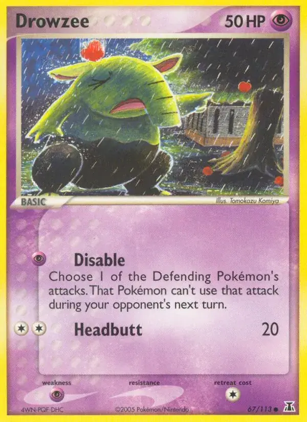 Drowzee - 67/114 - Delta Species