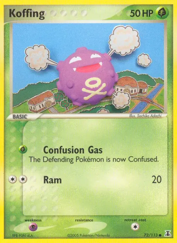 Koffing - 72/114 - Delta Species