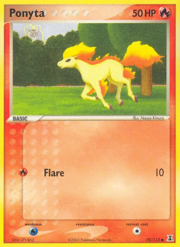 Ponyta - 78/114 - Delta Species
