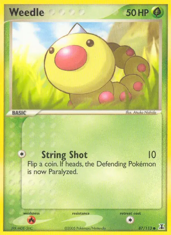 Weedle - 87/114 - Delta Species