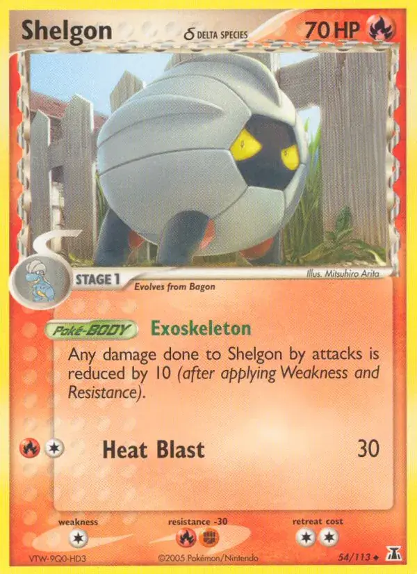 Shelgon δ - 54/114 - Delta Species