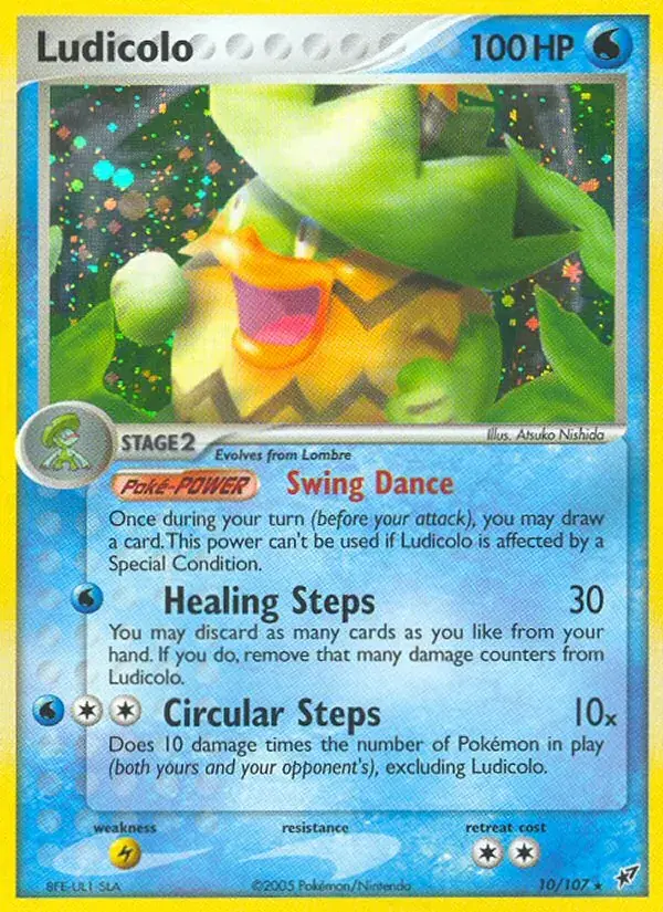 Ludicolo - 10/108 - Deoxys