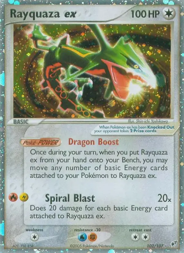Rayquaza ex - 102/108 - Deoxys