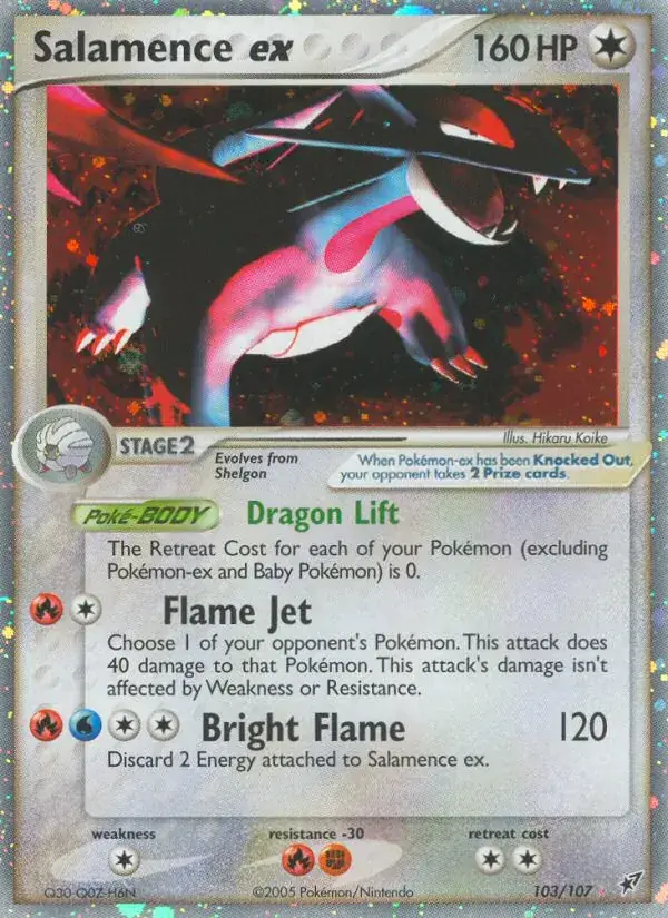 Salamence ex - 103/108 - Deoxys