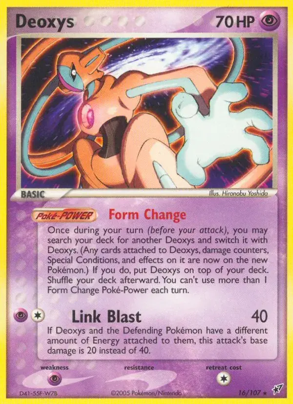Deoxys - 16/108 - Deoxys