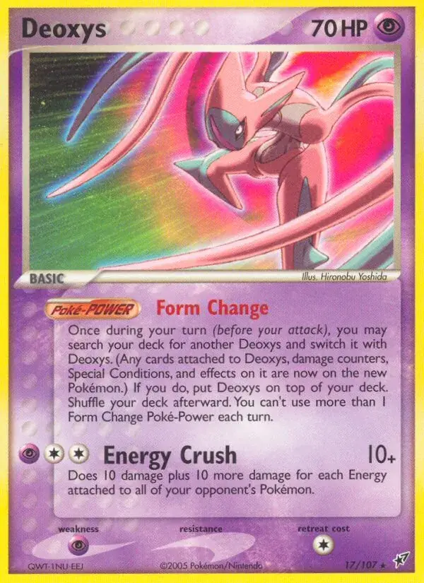 Deoxys - 17/108 - Deoxys
