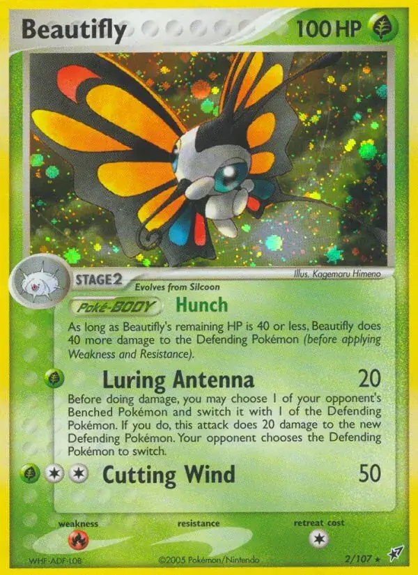 Beautifly - 2/108 - Deoxys