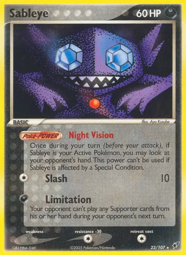 Sableye - 23/108 - Deoxys