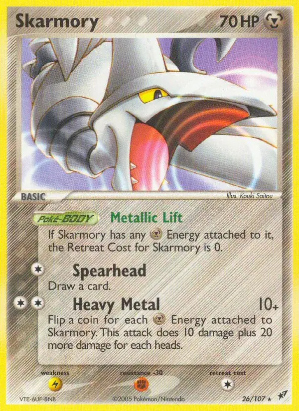 Skarmory - 26/108 - Deoxys