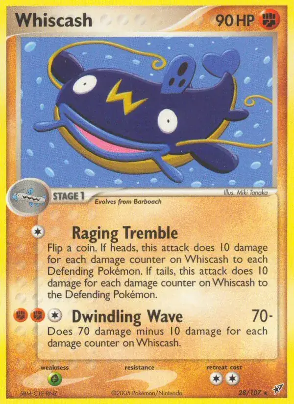 Whiscash - 28/108 - Deoxys