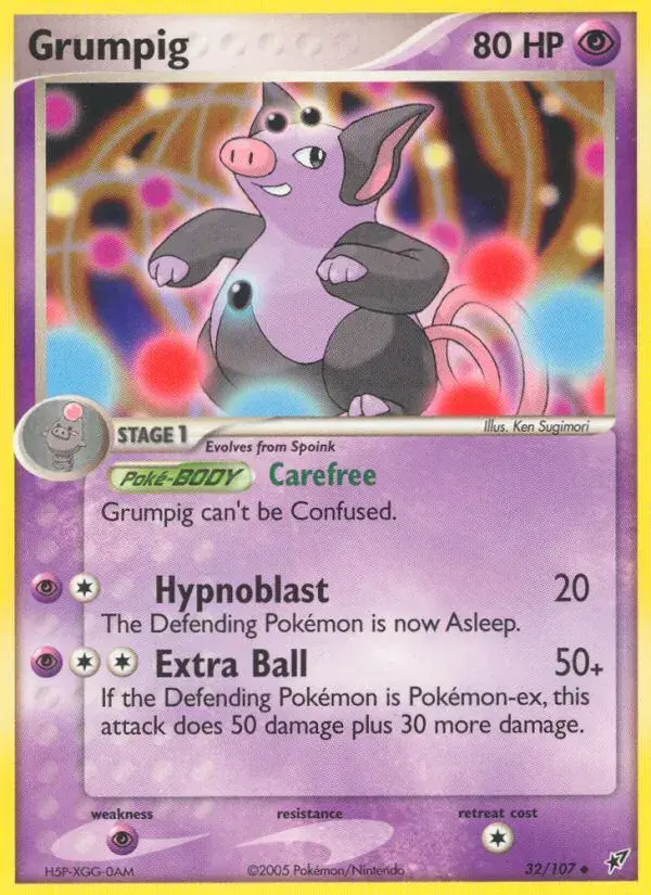 Grumpig - 32/108 - Deoxys