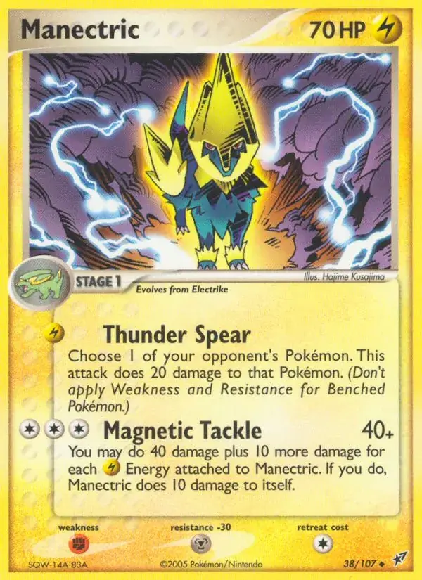 Manectric - 38/108 - Deoxys